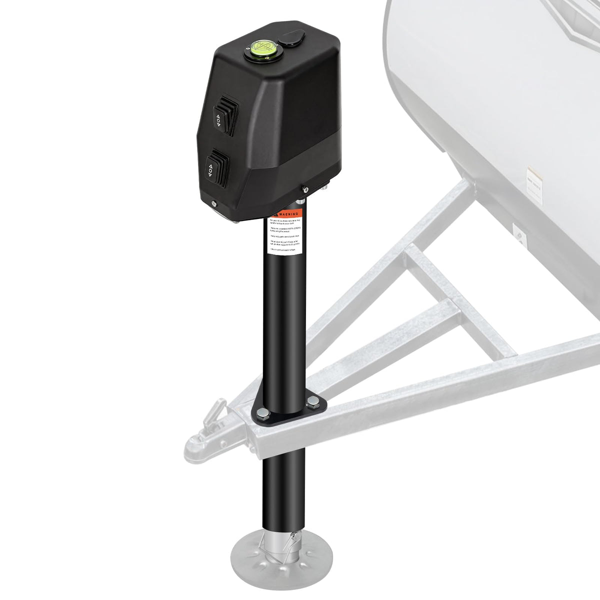 Waterproof Electric Trailer Jack with Built-in Spirit Level T327