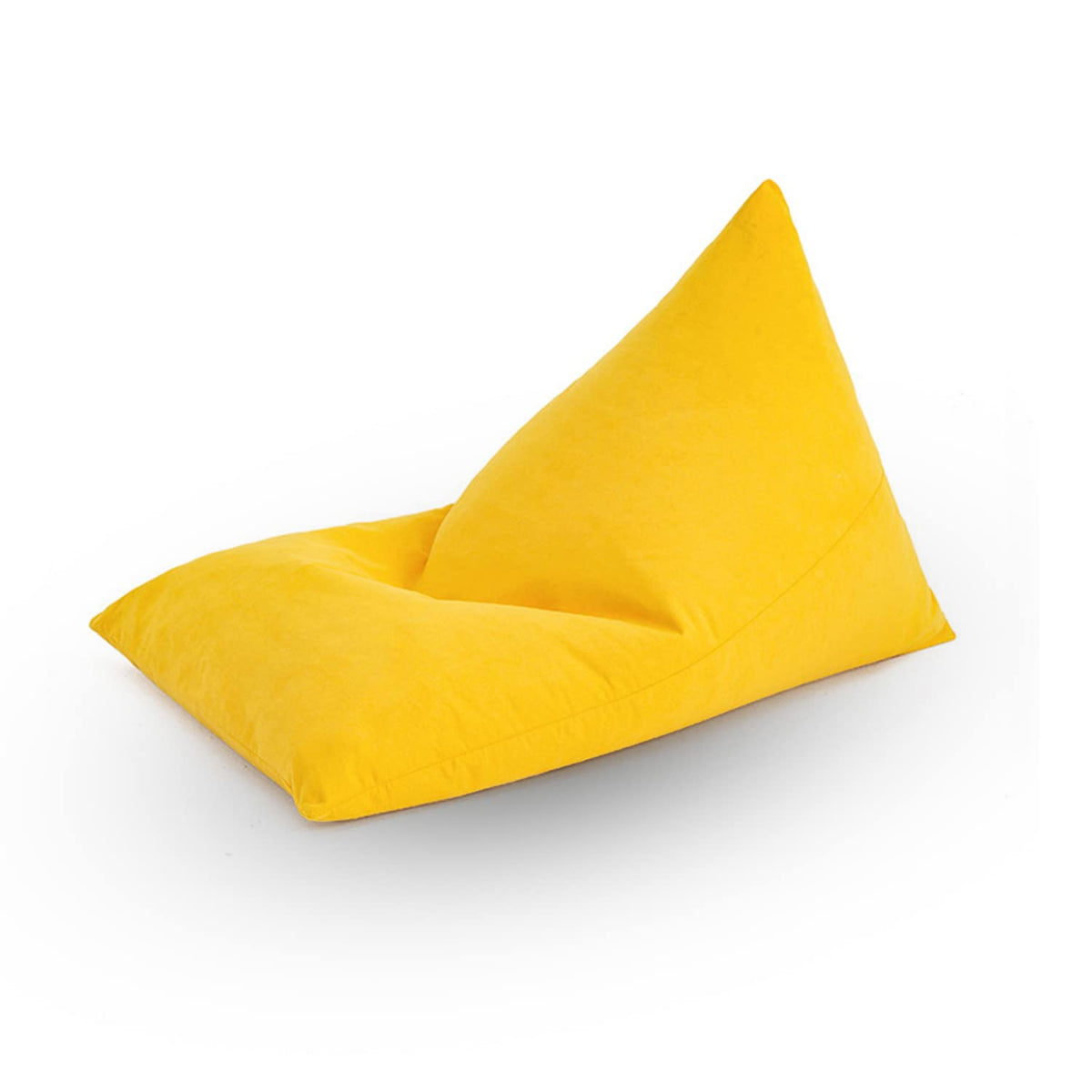 Yellow Beanbag Stuffed Animal Storage Chair Cover Y4619
