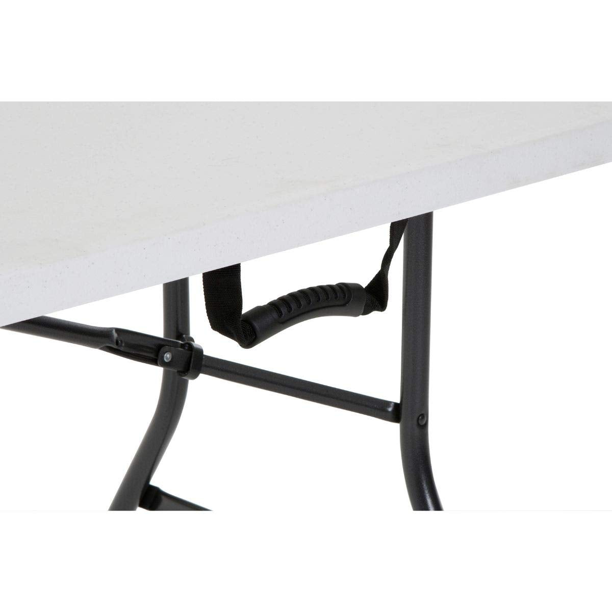 6 Foot Folding Table White L48559