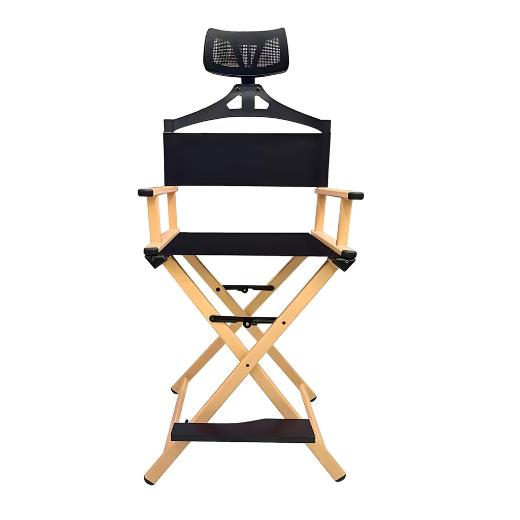 Extra Tall Aluminum Foldable Makeup Artist Chair B496