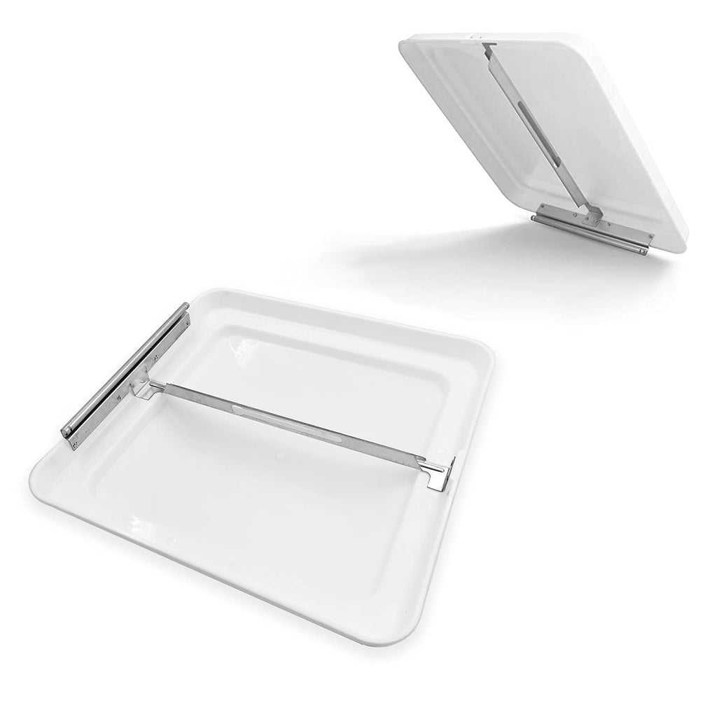 14" x 14" RV Roof Vent Lid Cover 2 Pack Impact-Resistant L124319