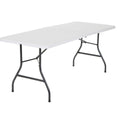 6 Foot Folding Table White L48559