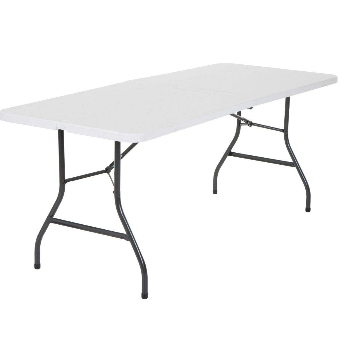 6 Foot Folding Table White L48559