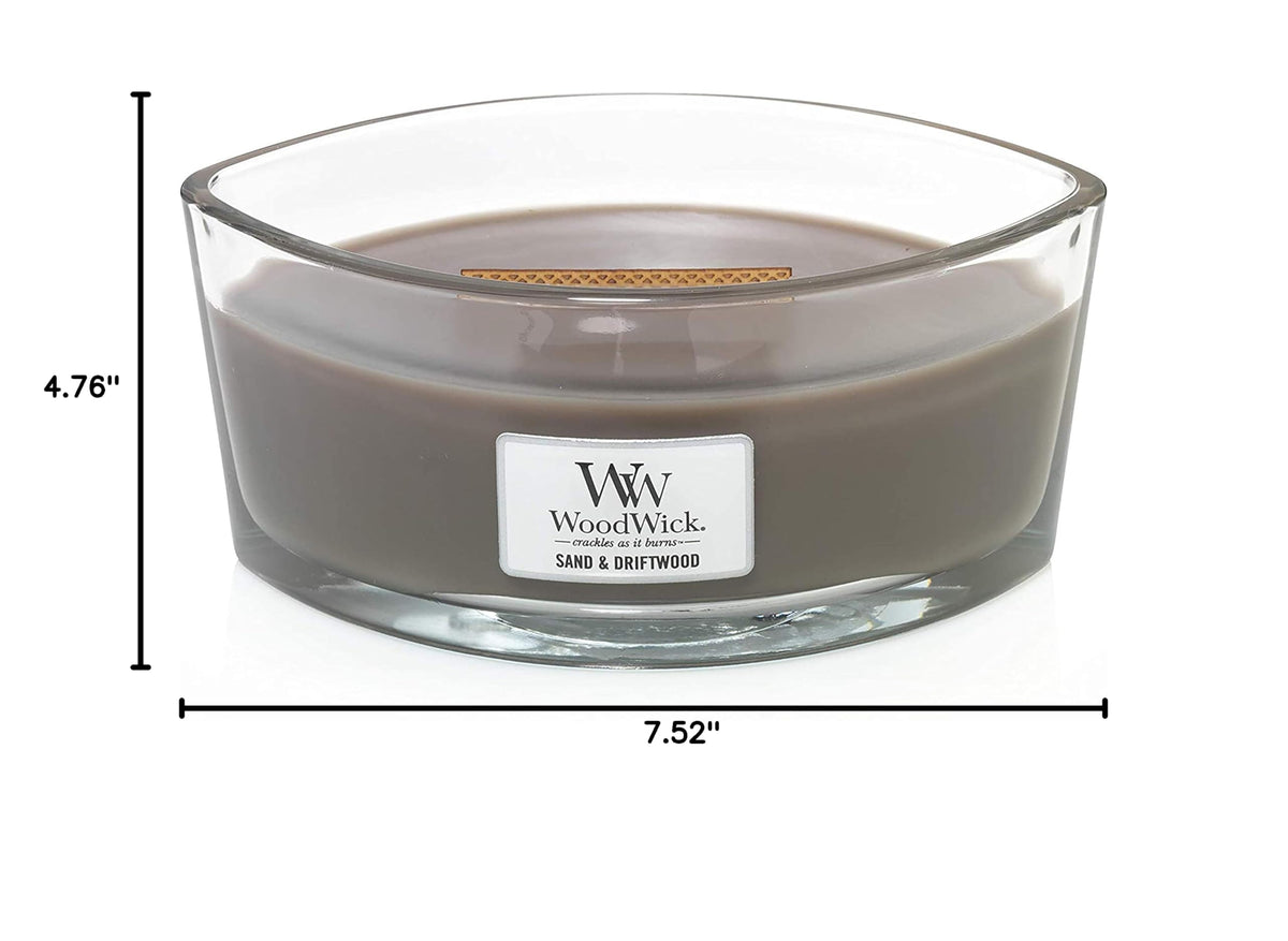 Scented Candle with Crackling Wick W8216