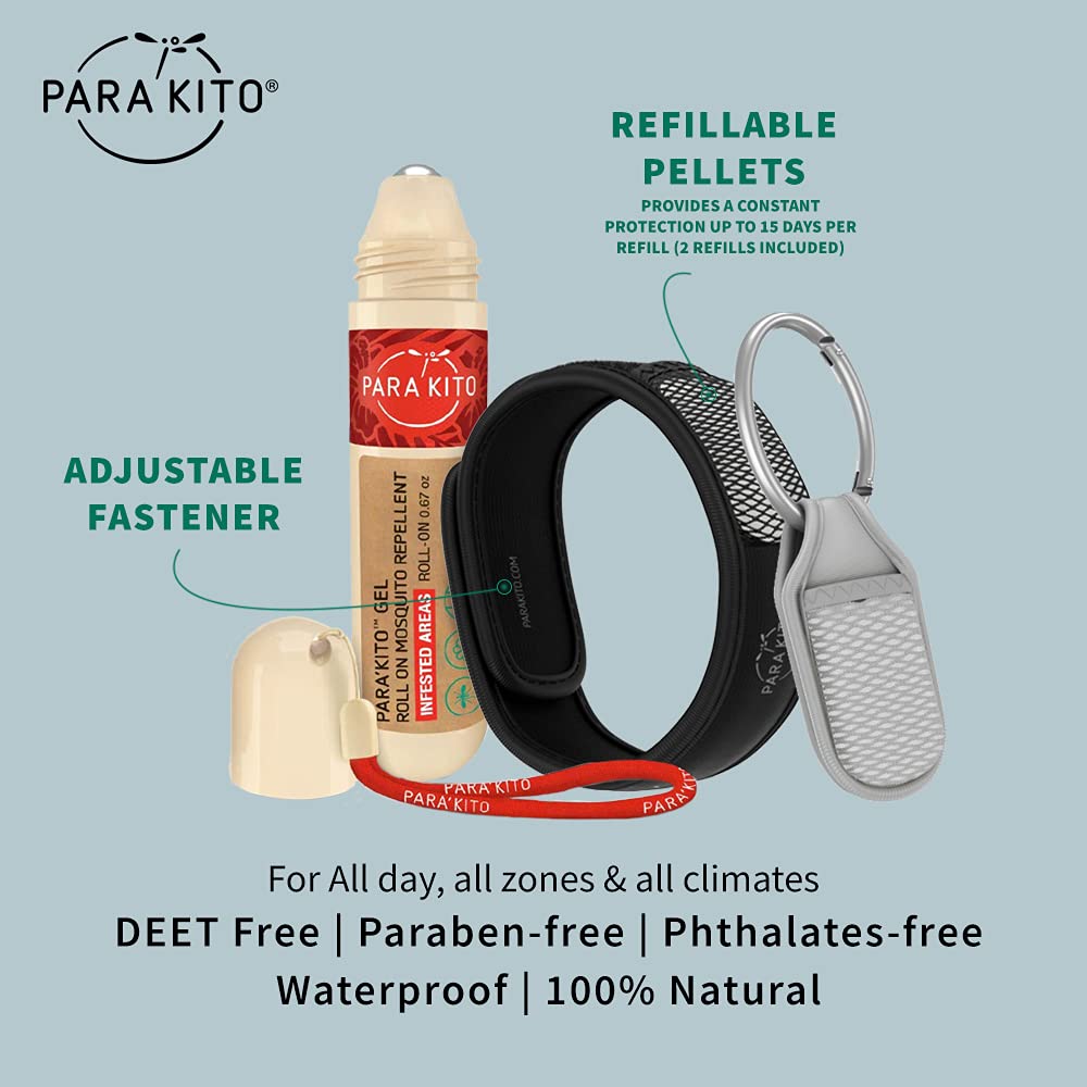 Mosquito Repellent Bundle Roll-on Wristband Clip O47389