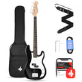 Electric Bass 4 Strings Full-Size Guitar Kit PB-Style Black A616