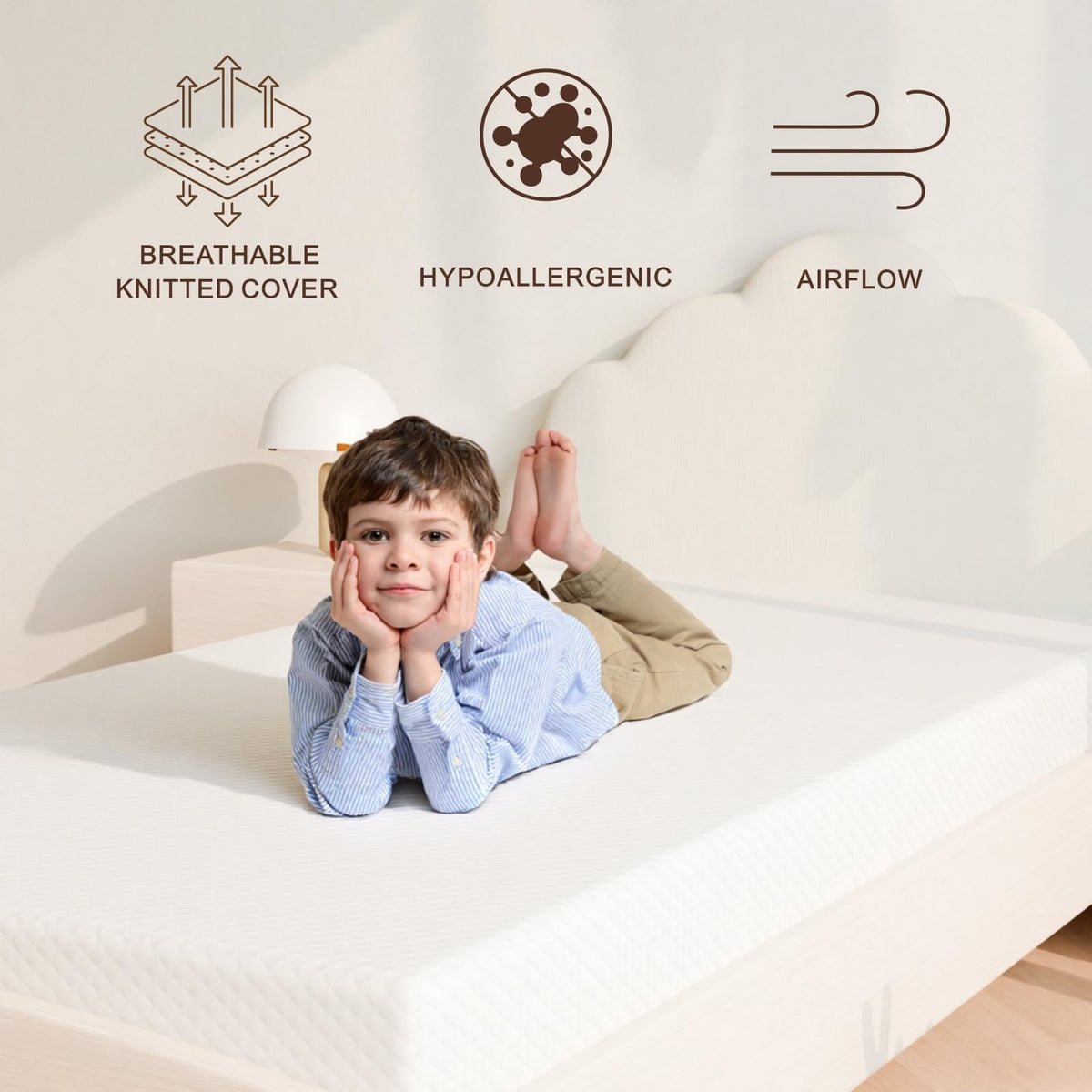 Twin 5 inch Gel Memory Foam Mattress Q3754