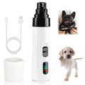 2-Speed Rechargeable Quiet Electric Pet Nail Grinder Y87147