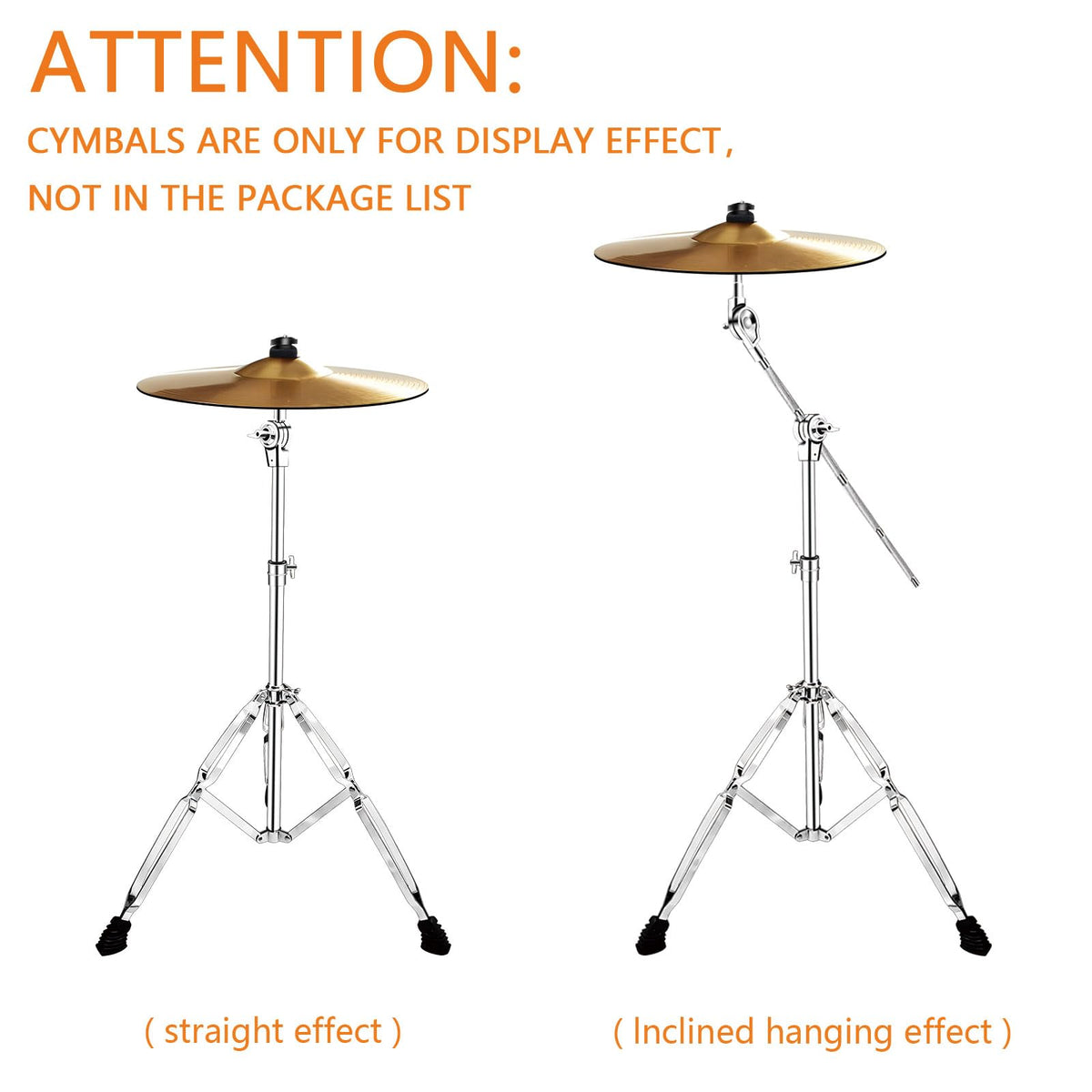 Adjustable Cymbal Boom Stand 2 Pack F455