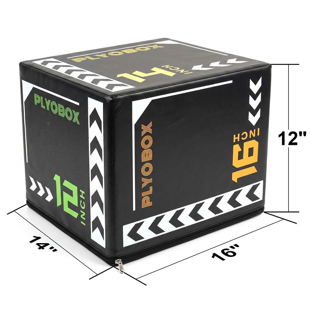 3-in-1 Plyometric Jump Box S9100