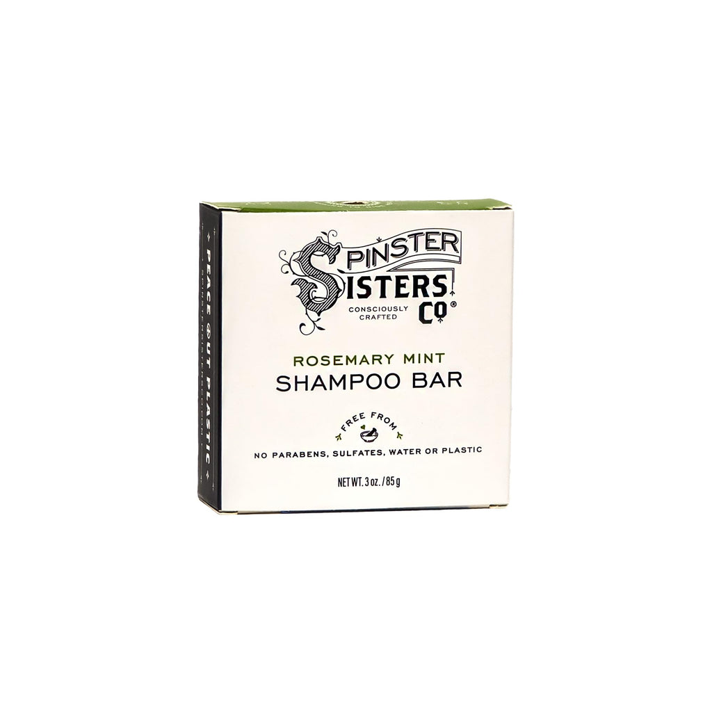 Rosemary Mint Shampoo Bar, Conditioner Bar, Brown Dry Shampoo T58377