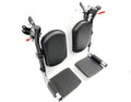 Wheelchair Elevating Leg Rests with Padded Calf Pad and Composite Footplates, 1 Pair F117