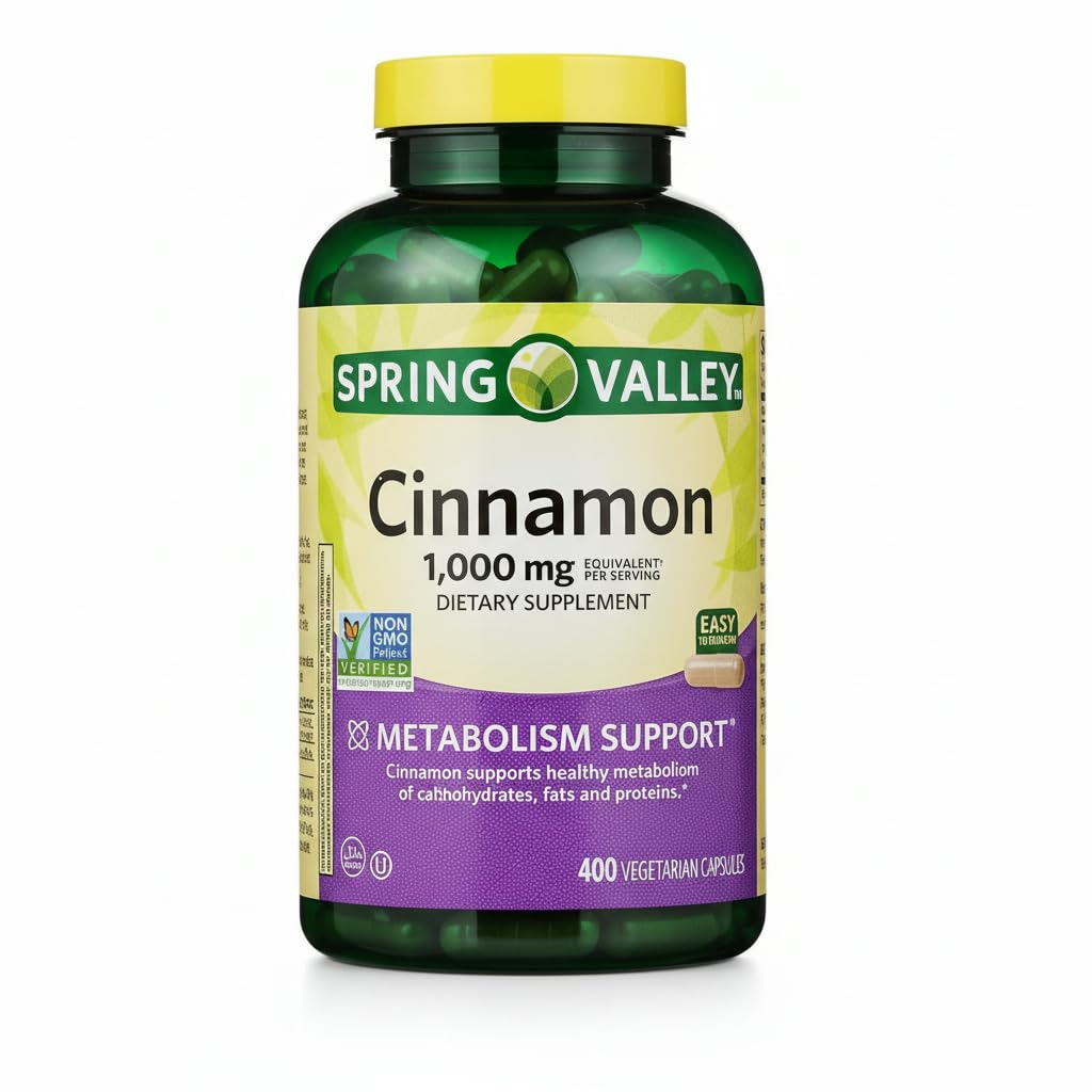 Cinnamon 1000 mg 400 Capsules Y86414