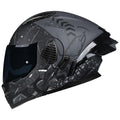 Full Face Flip Up Motorcycle Helmet Dual Visor DOT Approved Y606