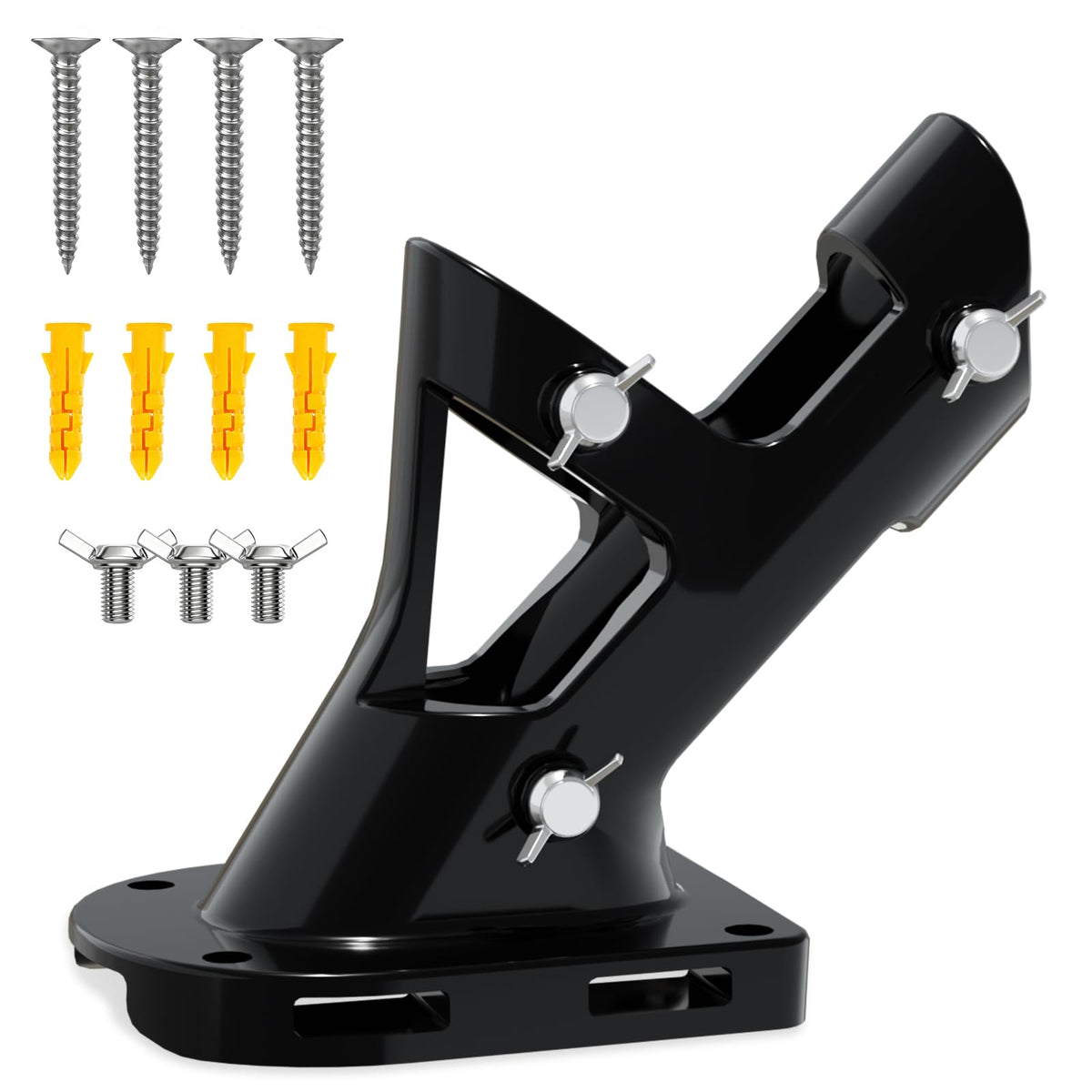 Heavy Duty Aluminum Alloy Wall Mount Flag Pole Holder G4028