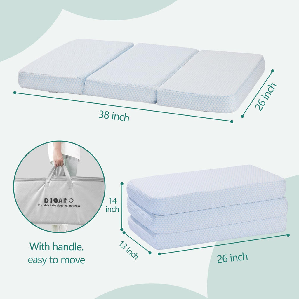 Trifold Pack and Play Mattress W2677