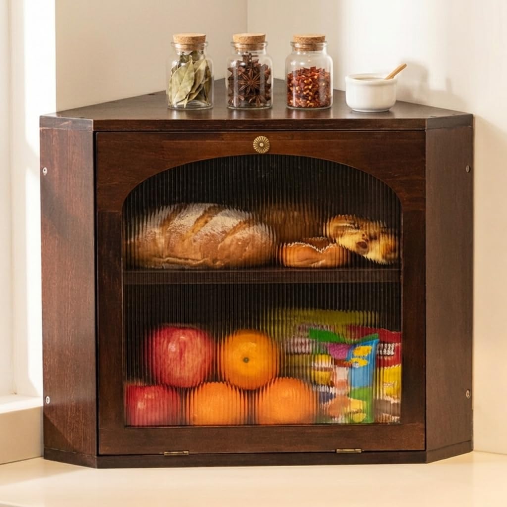 Wood Bread Box A110790