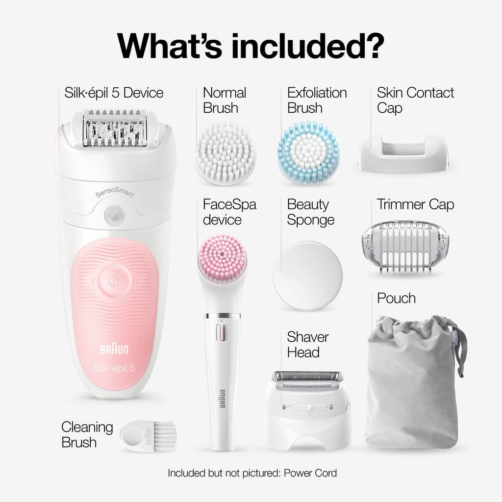 Cordless Rechargeable Waterproof Epilator J356768