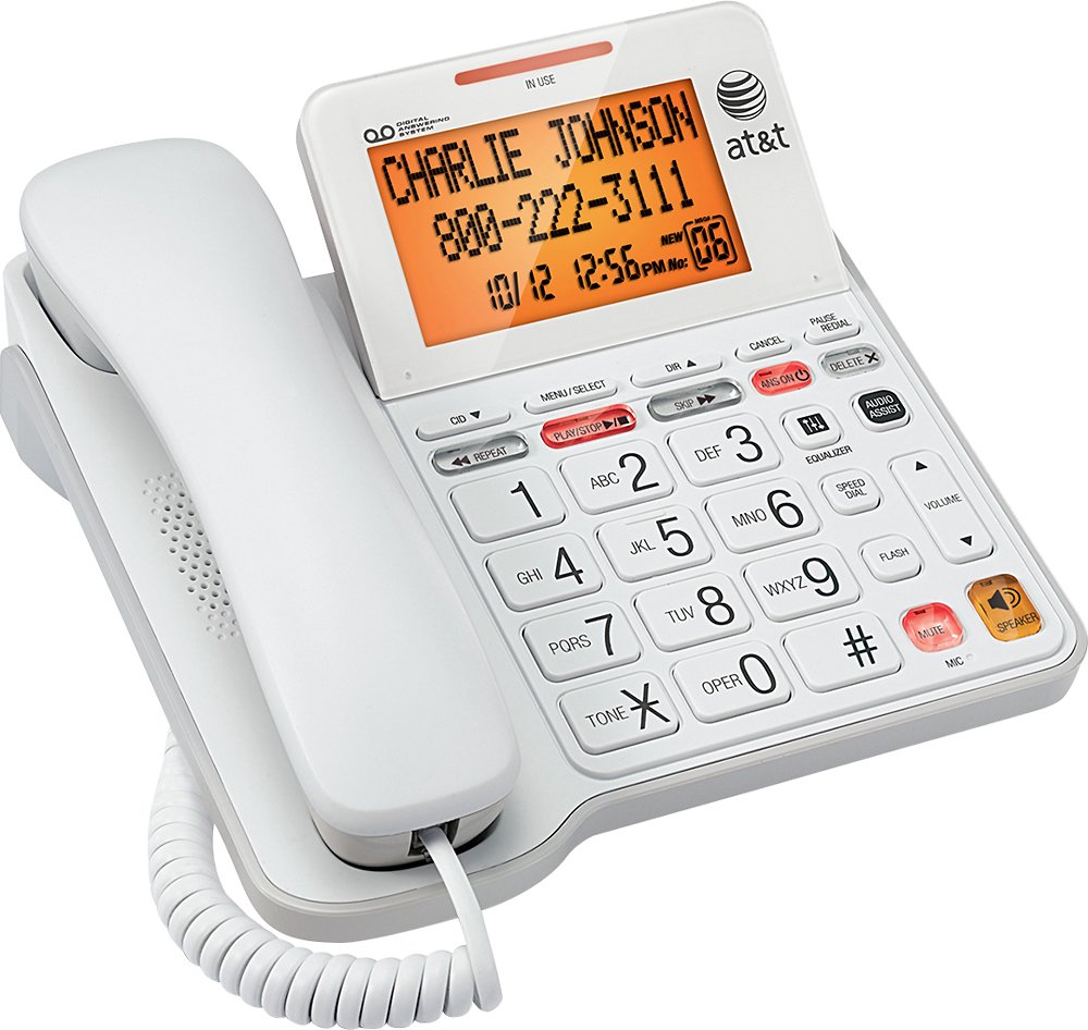 Big Button Phone with Caller ID and Answering System T34511