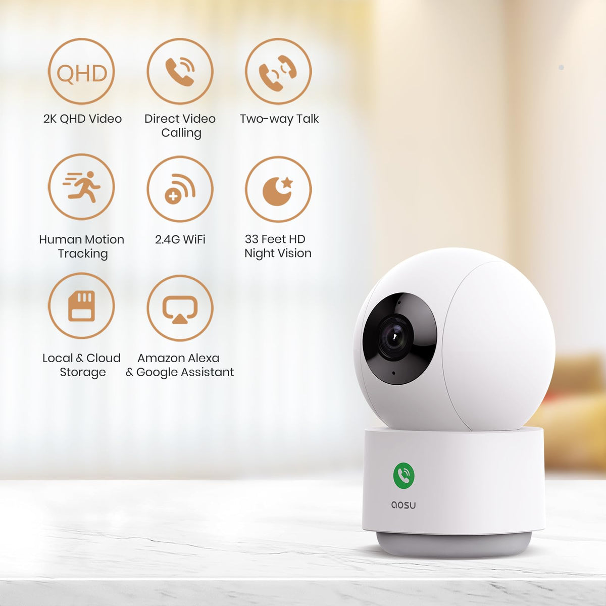 2K Indoor Camera L173163