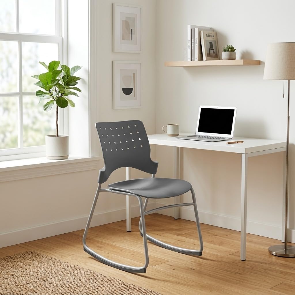 Graphite Ergonomic Rocker Chair T3291