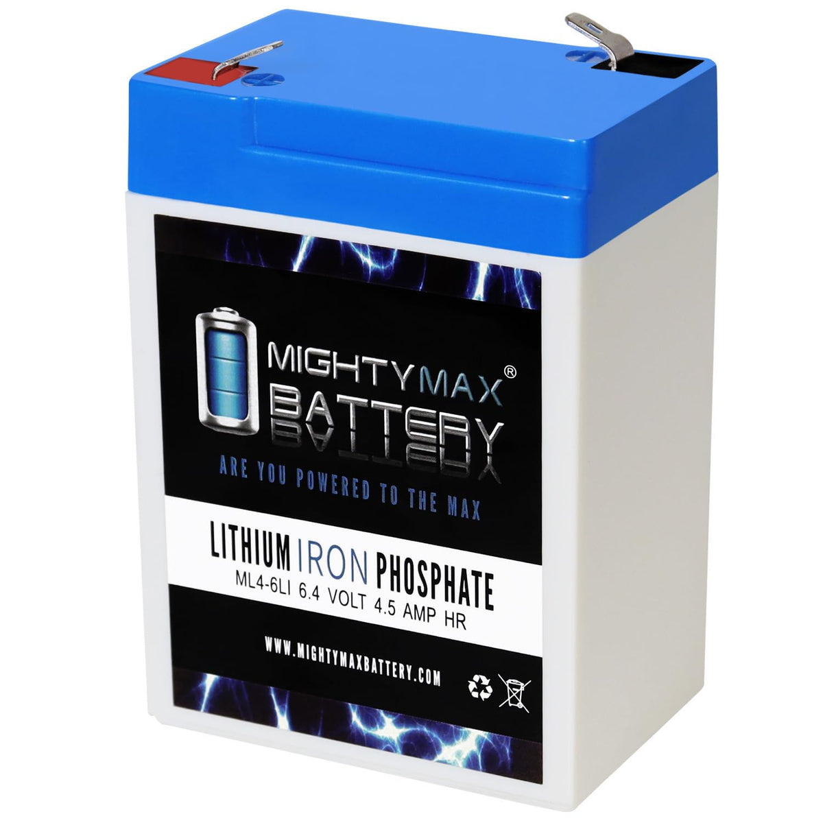 6V 4.5AH Lithium Replacement Battery V586