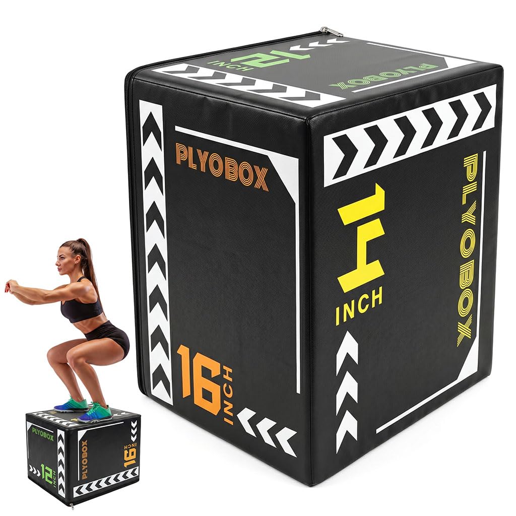 3-in-1 Plyometric Jump Box S9100