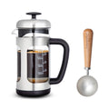 Stainless Steel French Press 12 oz with Measuring Coffee Spoon A8846