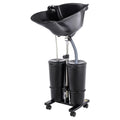 Portable Height Adjustable Shampoo Bowl with Electric Pump C550