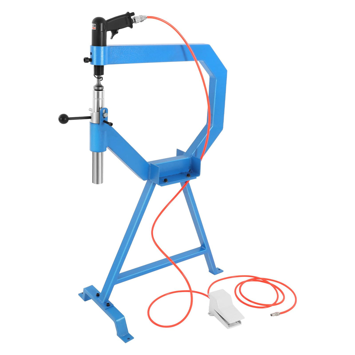 4in Pneumatic Planishing Hammer with Foot Pedal & Steel Stand L957355