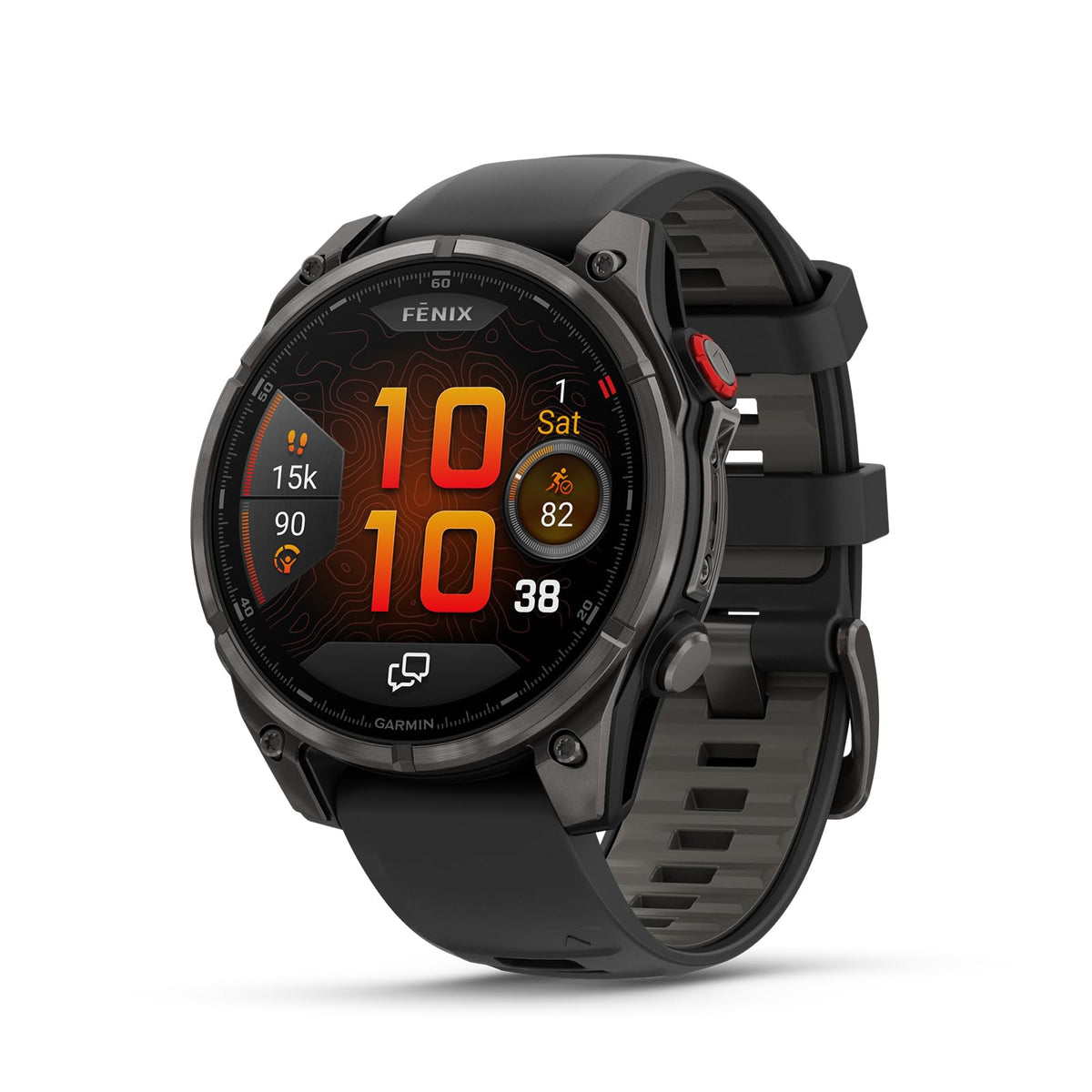 51mm Sapphire DLC Titanium Black Pebble Gray Smartwatch J76195