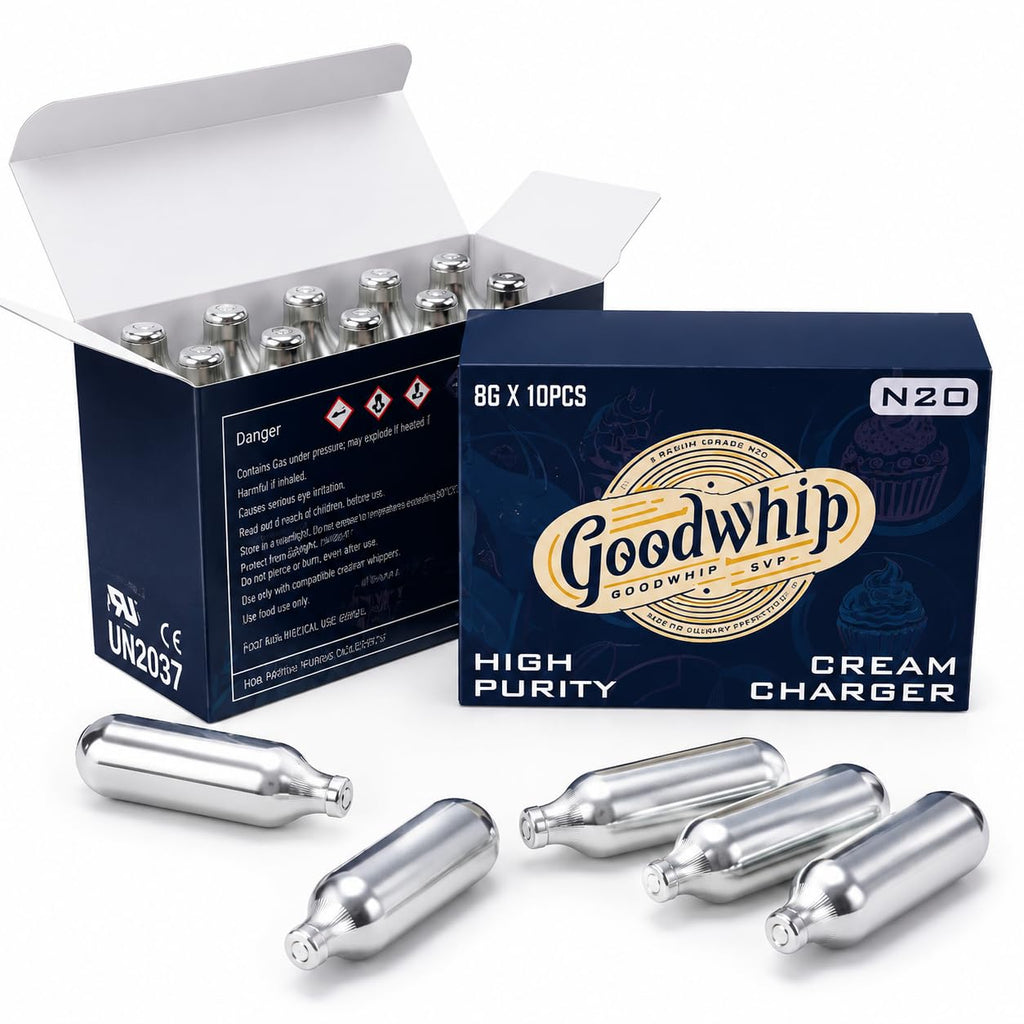 8g N2O Whipped Cream Chargers 10-Pack D738