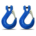 2 Pack 3/8" Heavy Duty Forged Clevis Slip Hook 6900Lbs P703