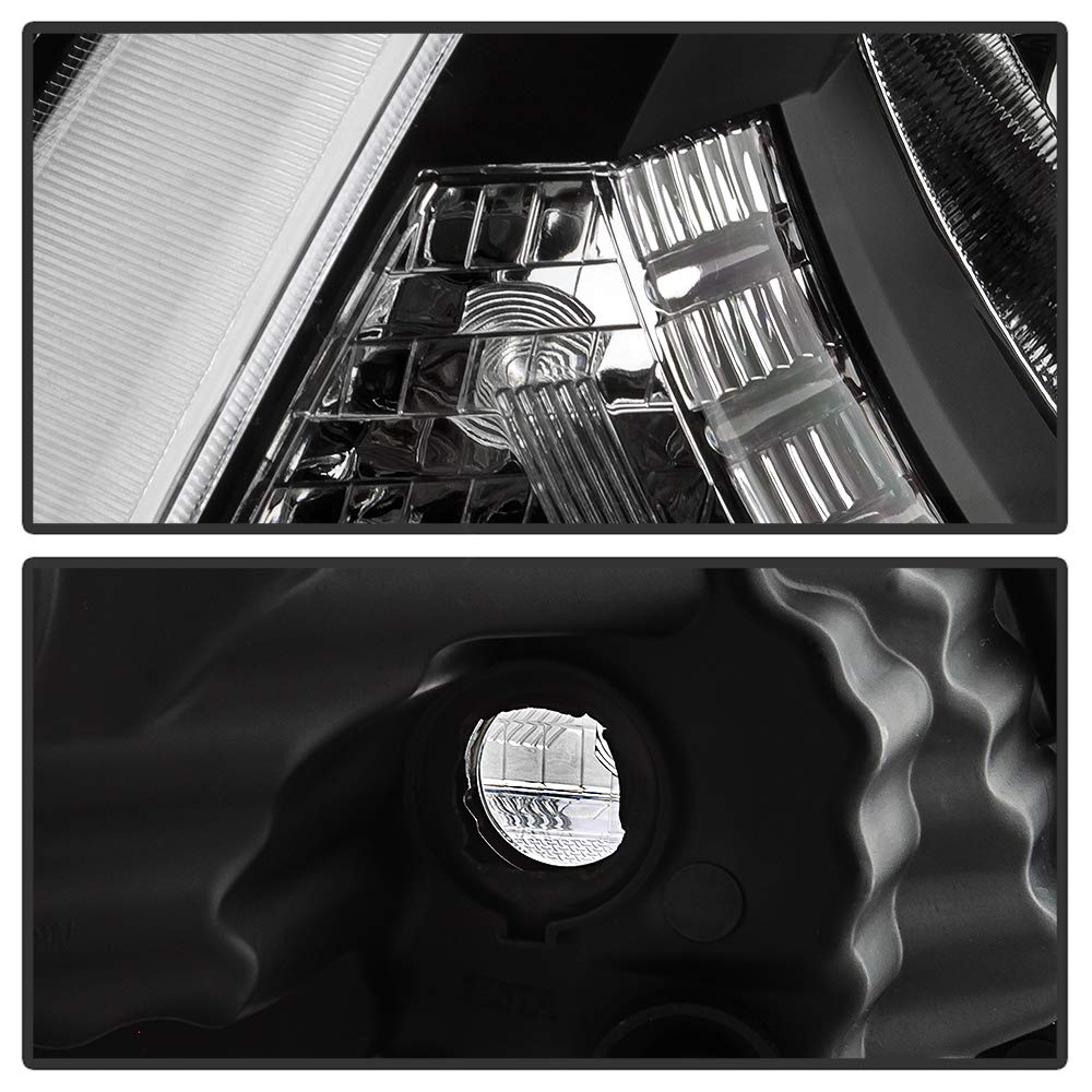 Black Housing Headlights Headlamps G748