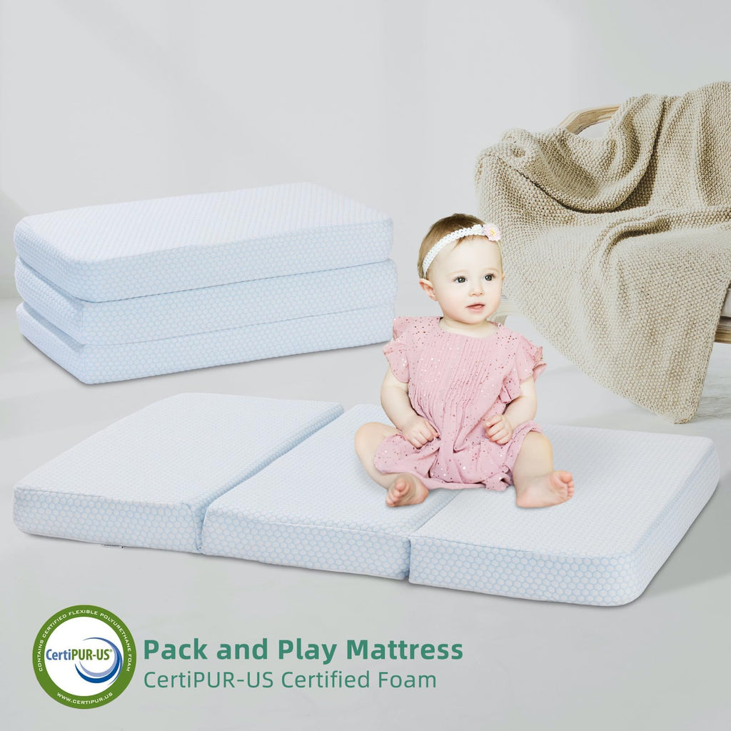 Trifold Pack and Play Mattress W2677