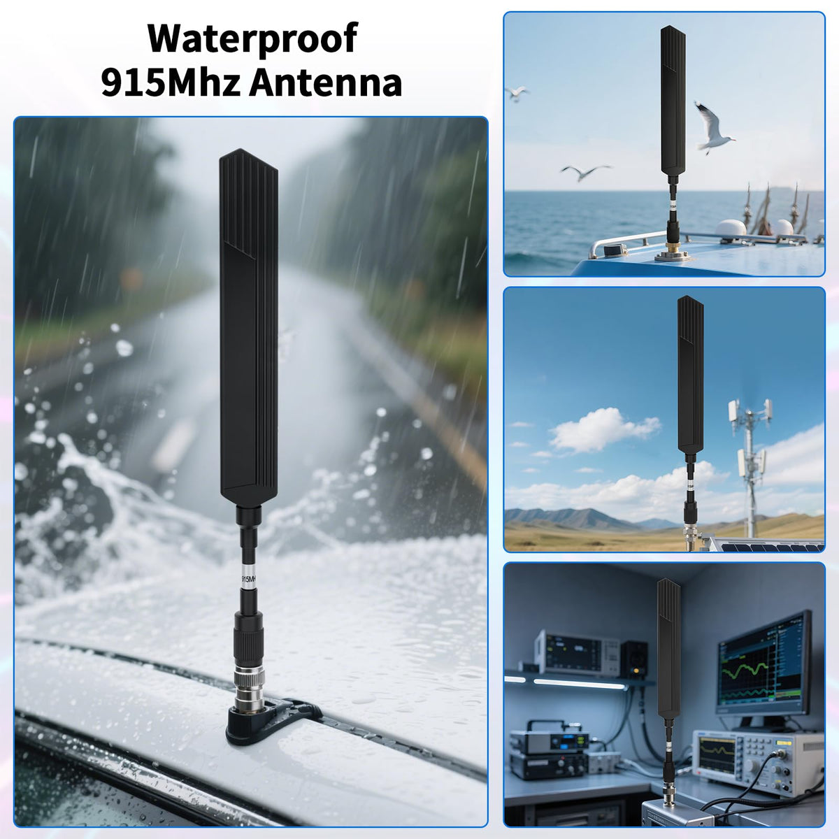 Waterproof 915MHz LoRa Antenna 10dBi M2984