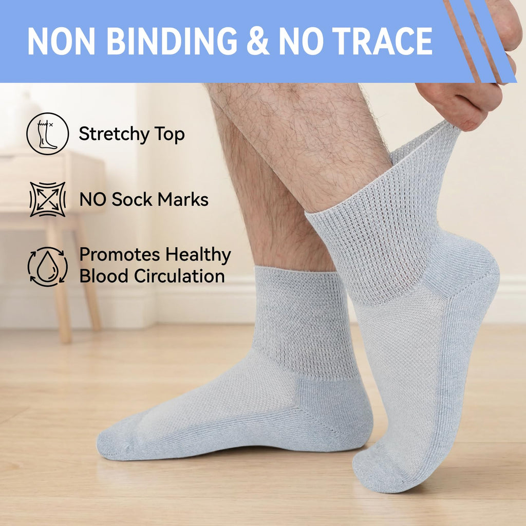 Non Binding Wide Ankle Socks W327757