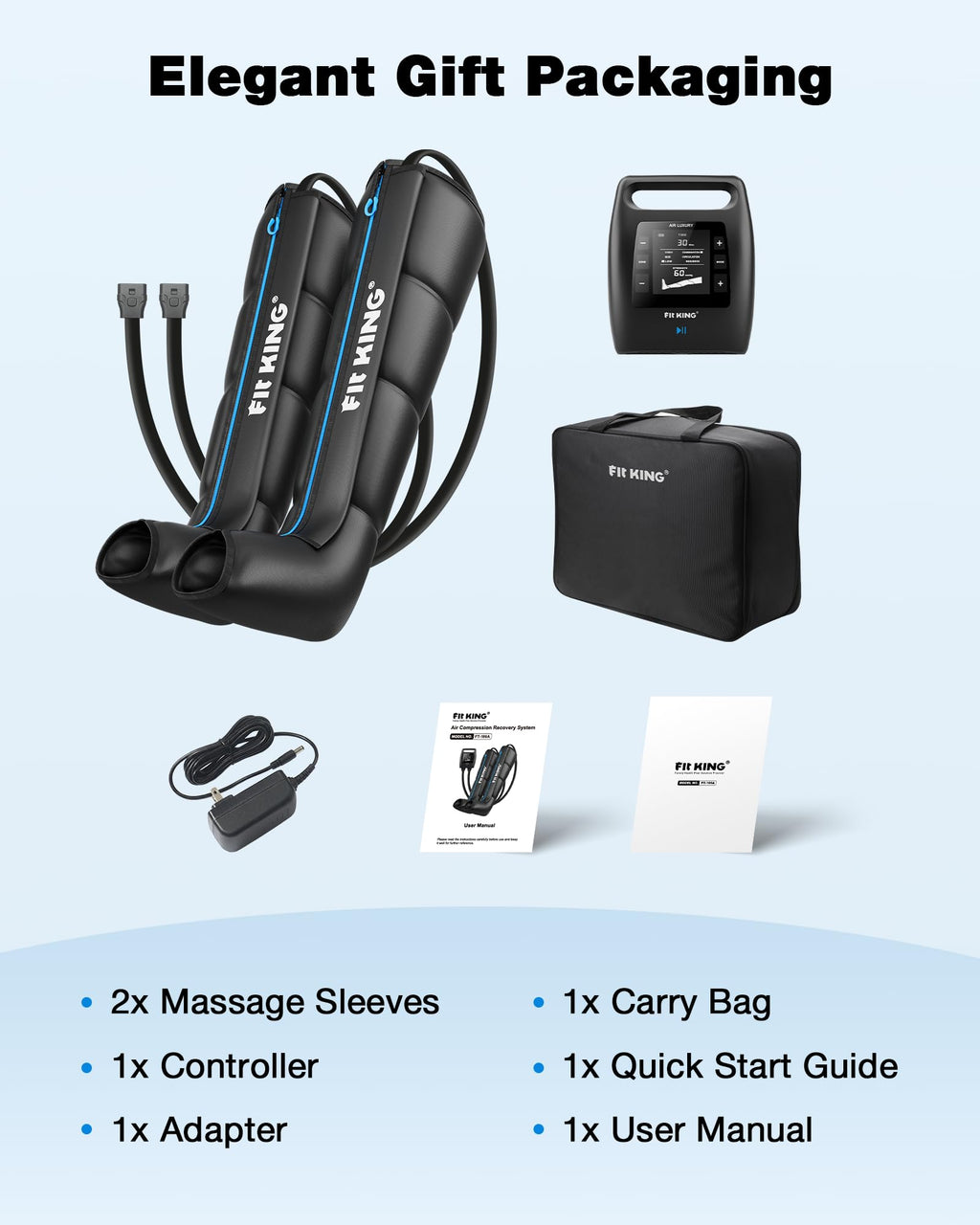 Cordless Full Leg Massager H321