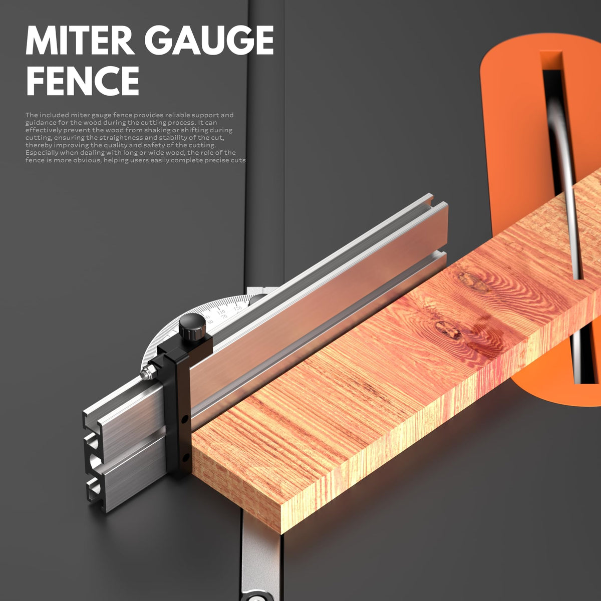 Miter Gauge for Table Saw with Miter Fence Z200499