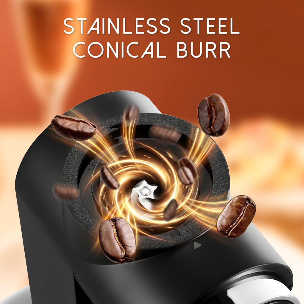Conical Burr Electric Coffee Grinder with 30 Settings C68782