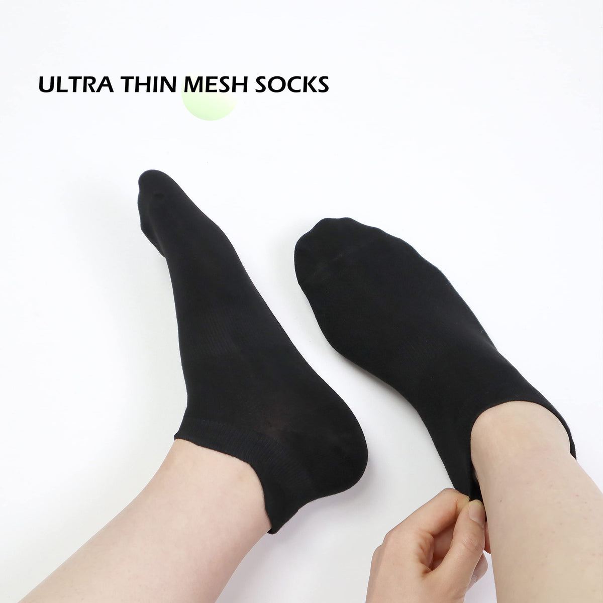 Viscose Bamboo Low Cut No Show Socks 5 Pairs V878761