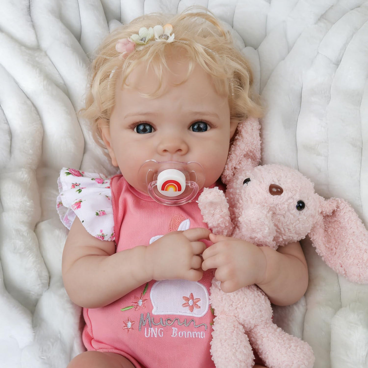20 Inch Realistic Silicone Vinyl Baby Doll B152609