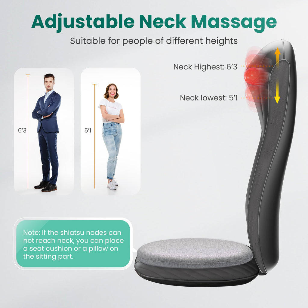 Shiatsu Neck Back Massager with Heat S26680