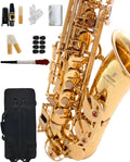 E flat Alto Saxophone with Belt Box, Whistle, Cleaning Suit Q729