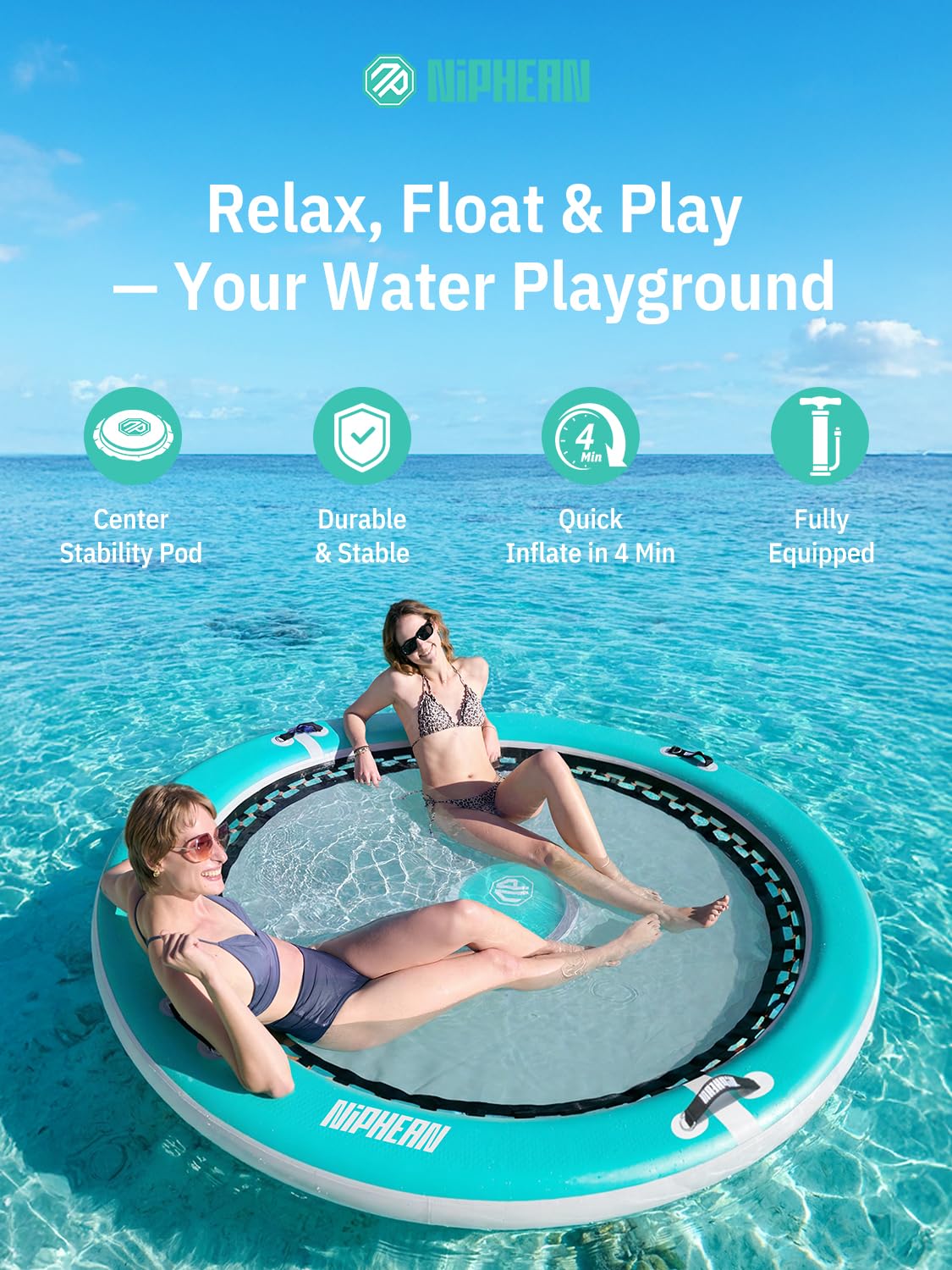Inflatable Water Hammock 8FT U263129
