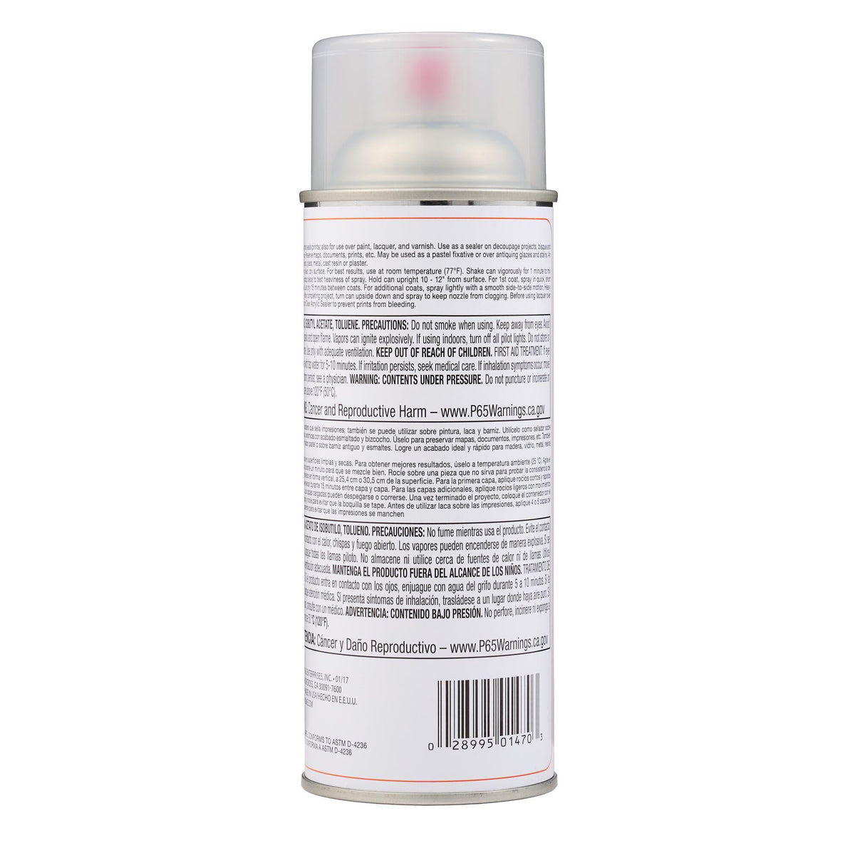 Acrylic Sealer Spray, 12 ounce, Gloss U66532