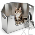 Stainless Steel Cat Litter Box S764