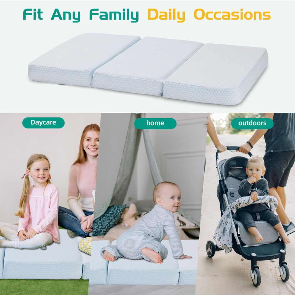 Trifold Pack and Play Mattress W2677