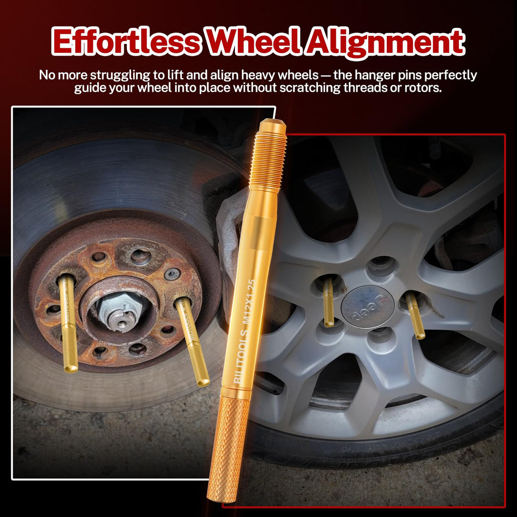 8 Piece Carbon Steel Wheel Hanger Alignment Pin Set O4323
