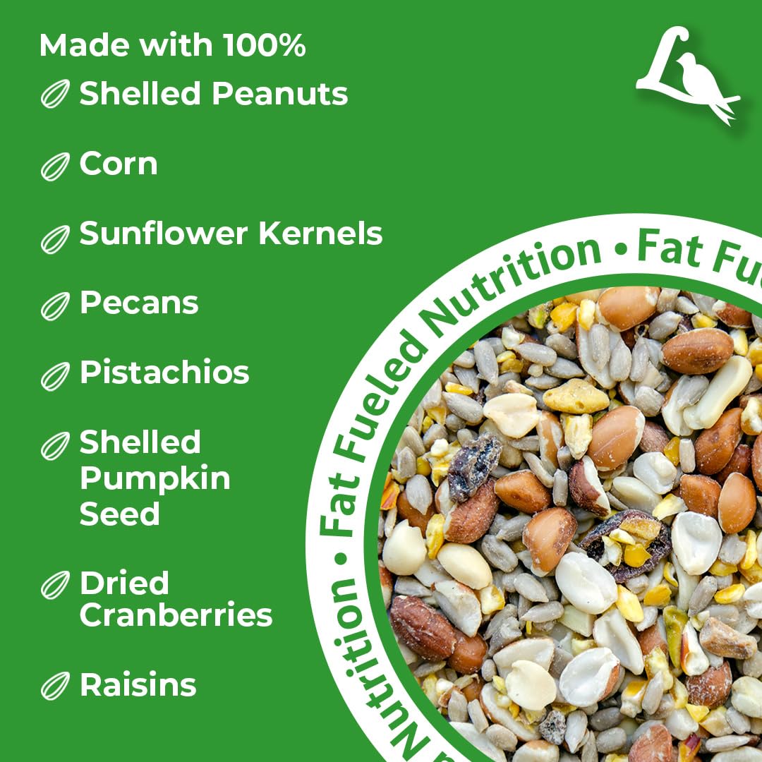 Woodpecker Wild Bird Seed with Nuts & Dried Fruit 20 lb Bag E96775